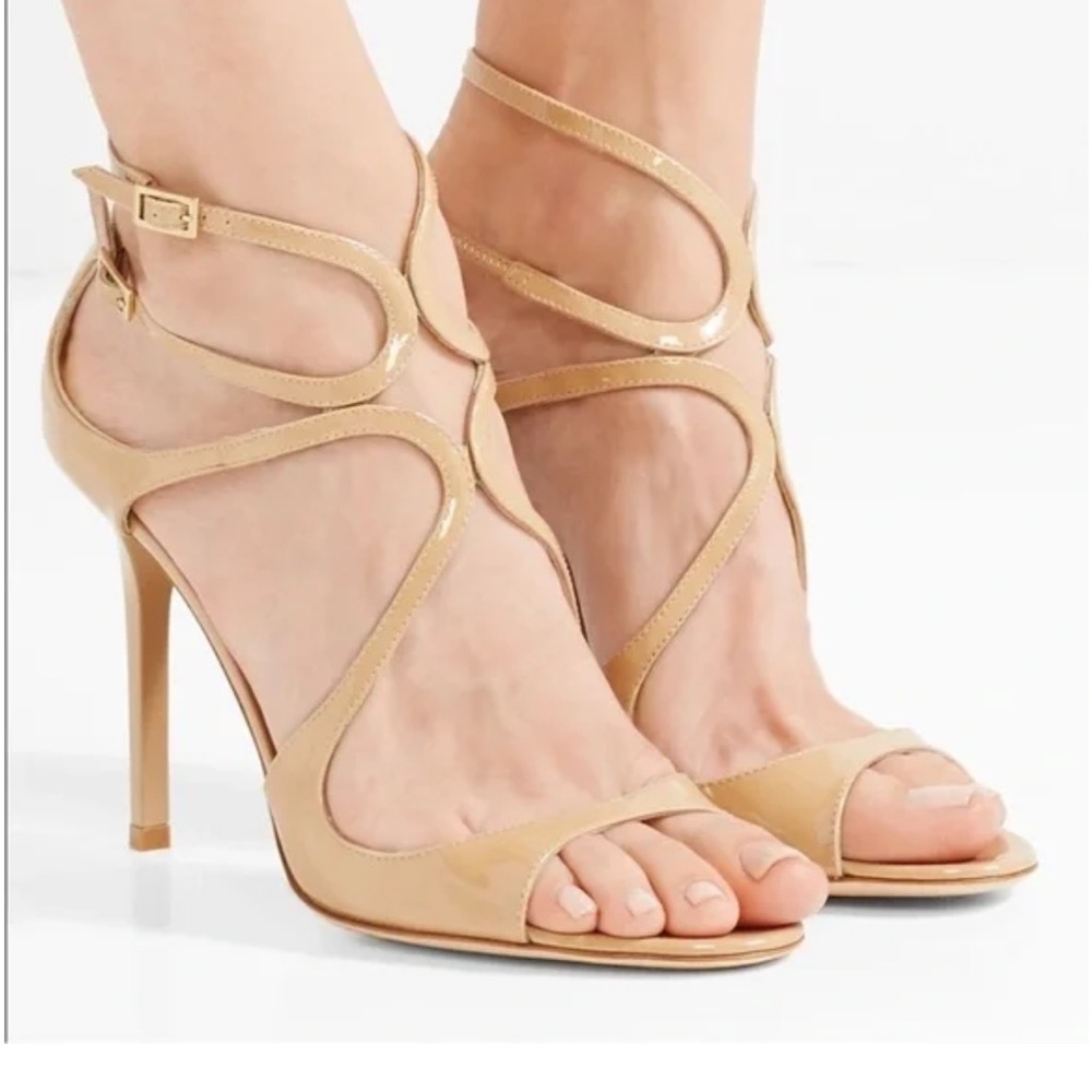 Jimmy Choo Lang 100 Patent Heels